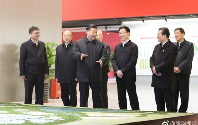 习近平在雄安新区、天津考察