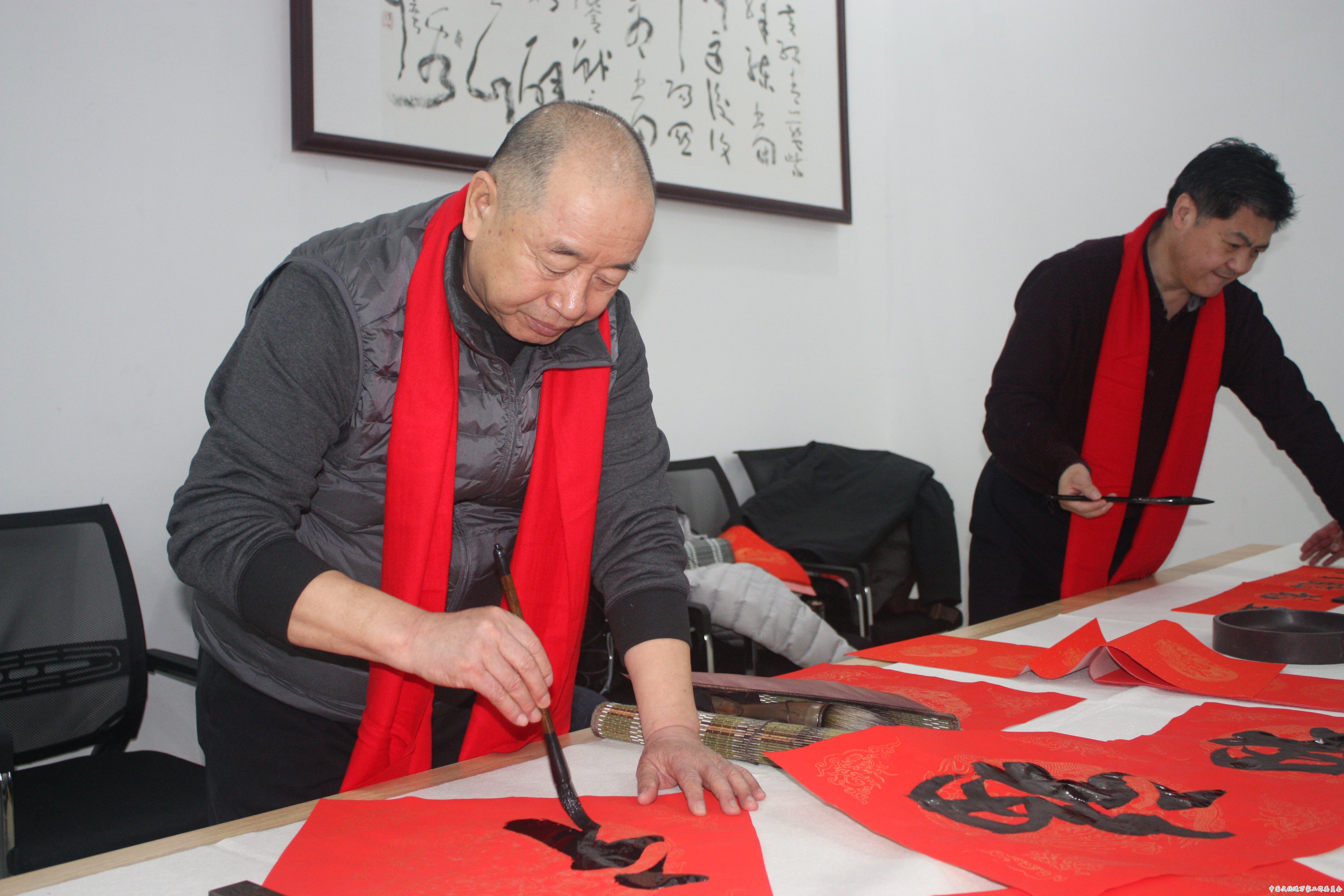 “迎新年、送祝福”北京门头沟书协市区分会 春节联欢笔会在京举办