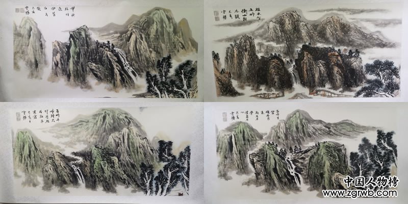 《国礼画家张兴峰山水水墨画献礼展》在京举办