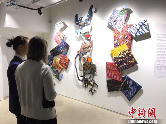 中美澳画家“拼盘”展在悉尼举办