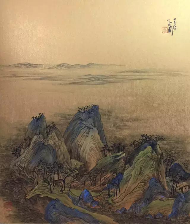 咫尺千里意境深远——田茂国绘画艺术印象