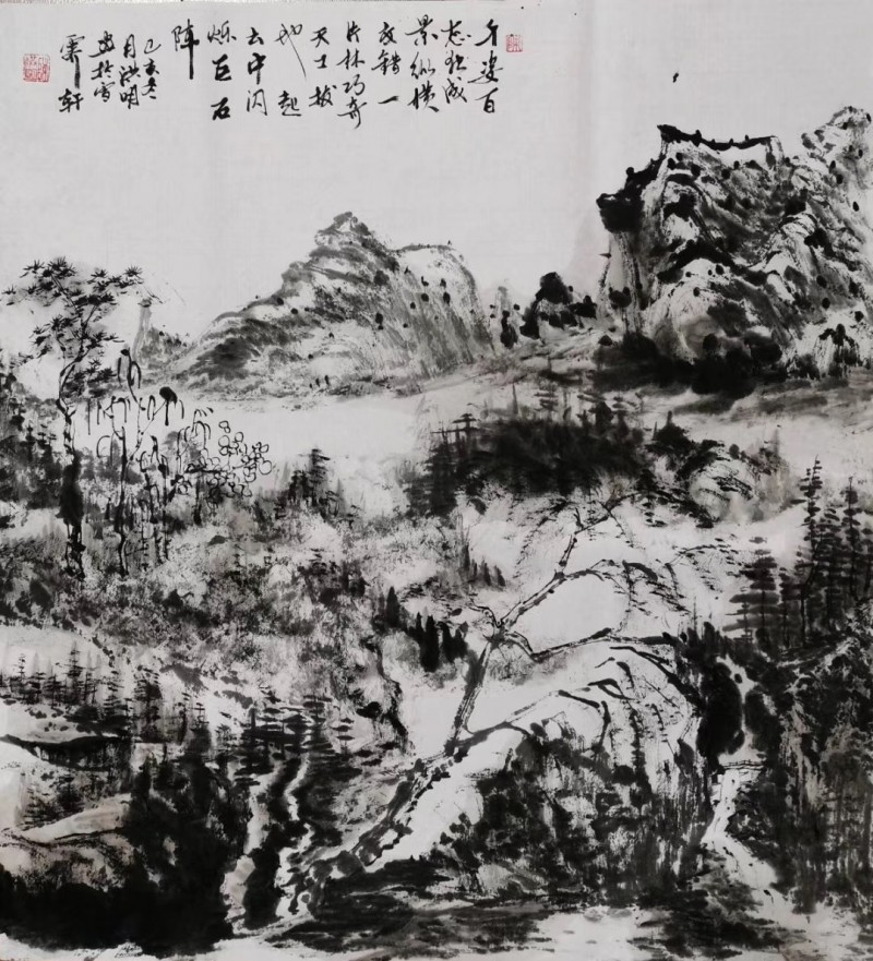 陈洪明——中宣盛世国际书画院会员、书画家