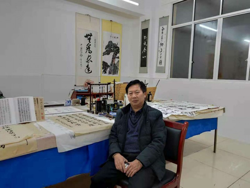 杨真军——中宣盛世国际书画院会员、著名书画家