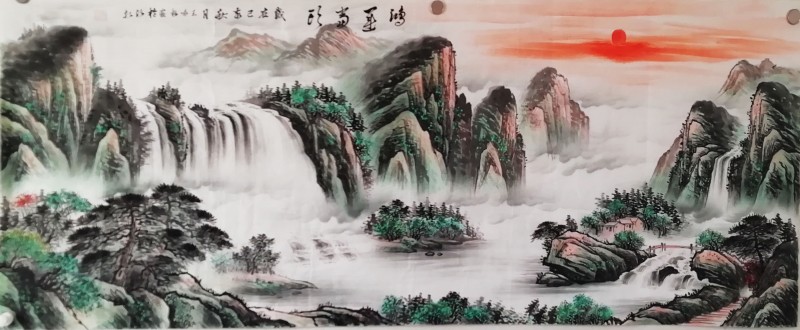 王咏梅——中宣盛世国际书画院理事、著名书画家