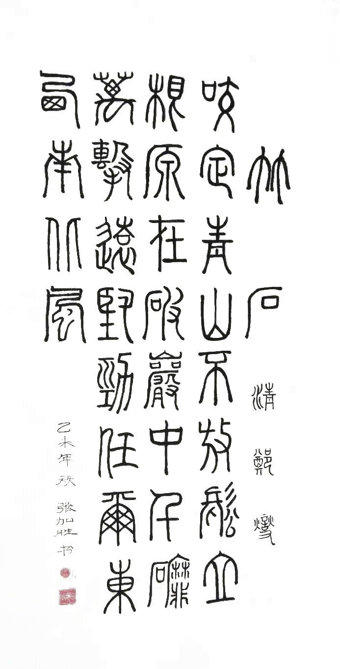 张加胜——中宣盛世国际书画院会员、著名书画家