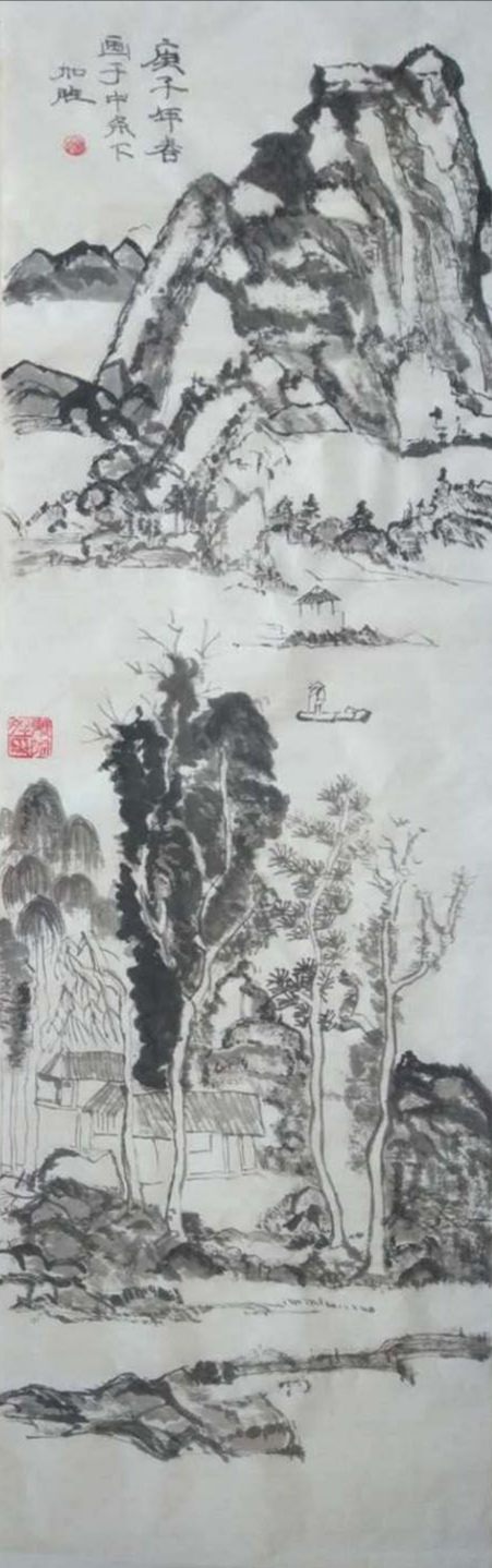 张加胜——中宣盛世国际书画院会员、著名书画家