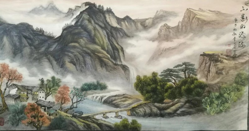 刘 燚——中宣盛世国际书画院会员、著名书画家