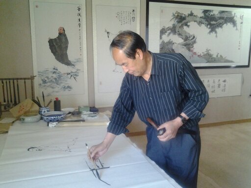 中国楹联学会中宣盛世文化艺术交流中心书画风采展示——郑少白