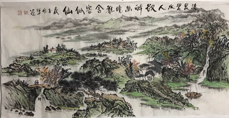 中国楹联学会中宣盛世文化艺术交流中心书画风采展示——刘长军