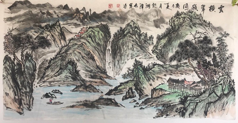 中国楹联学会中宣盛世文化艺术交流中心书画风采展示——刘长军