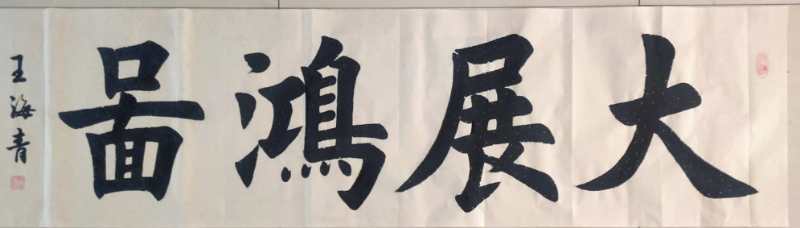 中国楹联学会中宣盛世文化艺术交流中心书画风采展示——王海青