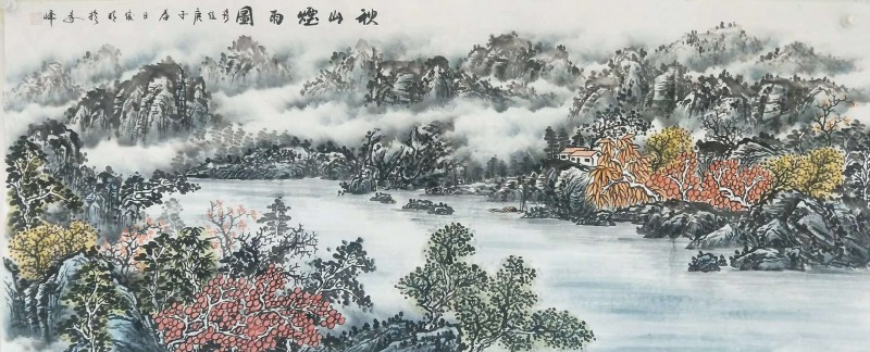 中国楹联学会中宣盛世文化艺术交流中心书画风采展示——吴俊明