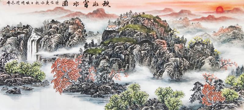 中国楹联学会中宣盛世文化艺术交流中心书画风采展示——吴俊明