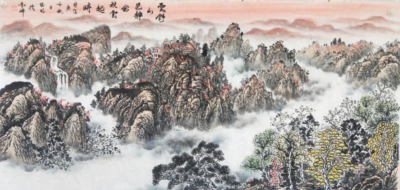 中国楹联学会中宣盛世文化艺术交流中心书画风采展示——吴俊明