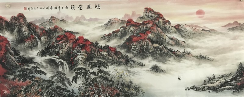 中国楹联学会中宣盛世文化艺术交流中心书画风采展示——陈树炎