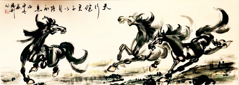 中国楹联学会中宣盛世文化艺术交流中心书画风采展示——严胜利
