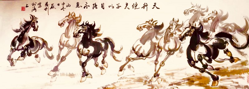 中国楹联学会中宣盛世文化艺术交流中心书画风采展示——严胜利