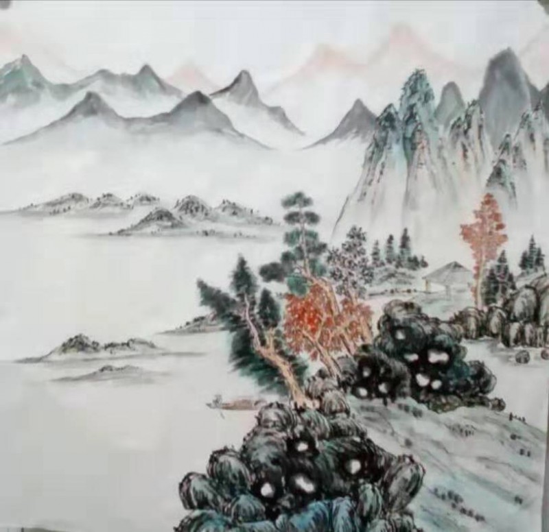 中国楹联学会中宣盛世文化艺术交流中心书画风采展示——陆顺喜