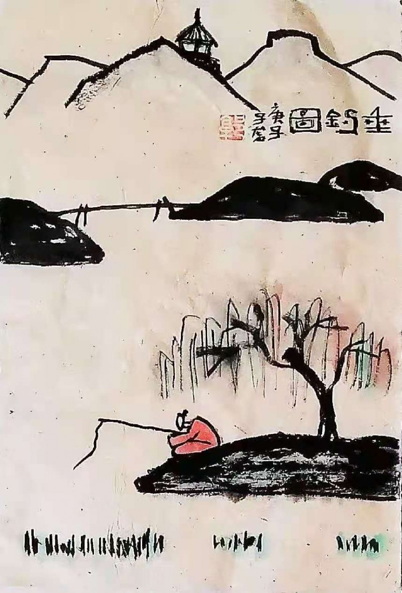 郭建——中宣盛世国际书画院院聘画家、著名书画家