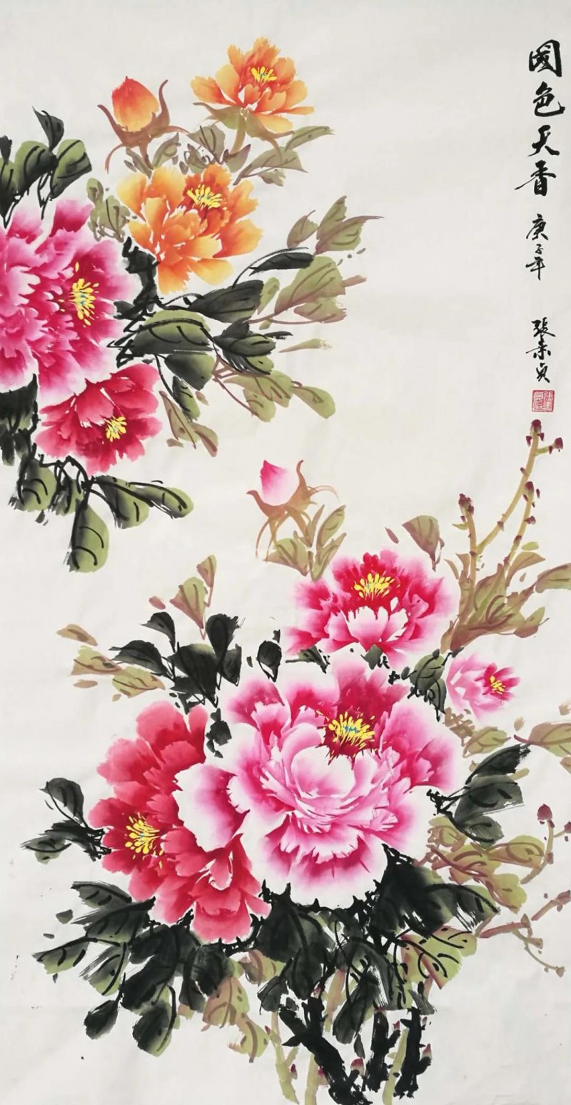 张素贞——中宣盛世国际书画院院聘画家、著名书画家
