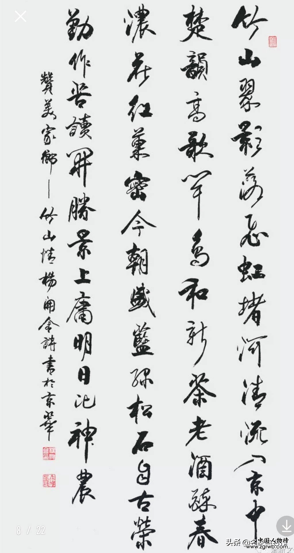 赏杨开金书法作品有感 赏杨开金书法作品有感