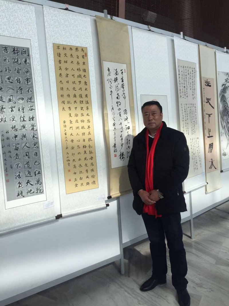 中国楹联学会中宣盛世文化艺术交流中心书画风采展示——马永伦