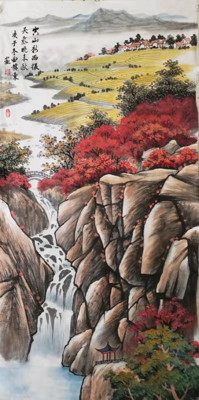 中国楹联学会中宣盛世文化艺术交流中心书画风采展示——曲赫东