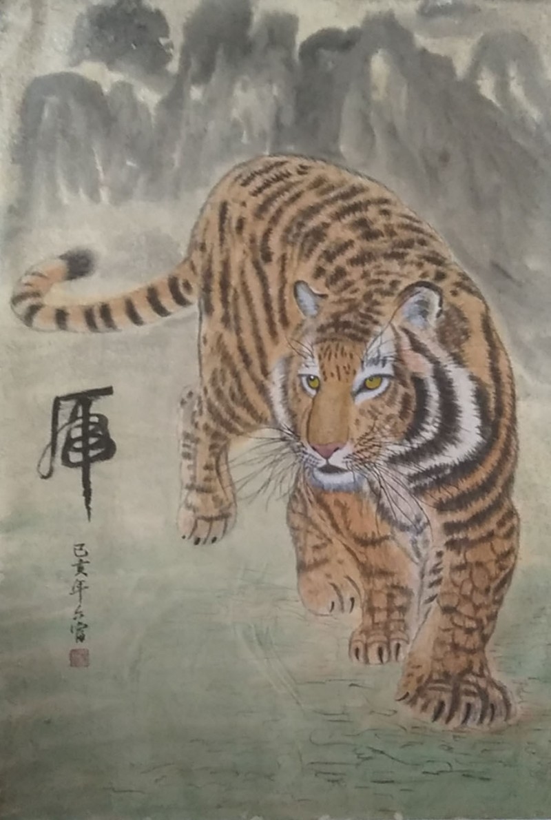 徐六富——中宣盛世国际书画院会员、著名书画家