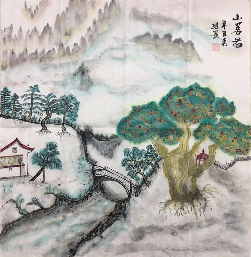 展艺术名人风采，弘万家文化精髓——冯继发（九十一）