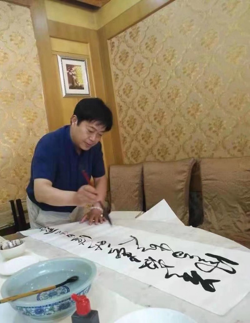 中国楹联学会中宣盛世文化艺术交流中心书画风采展示——马文平