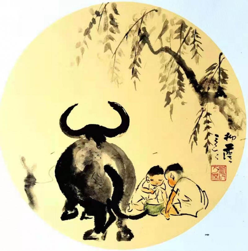展艺术名人风采，弘万家文化精髓——刘万杰