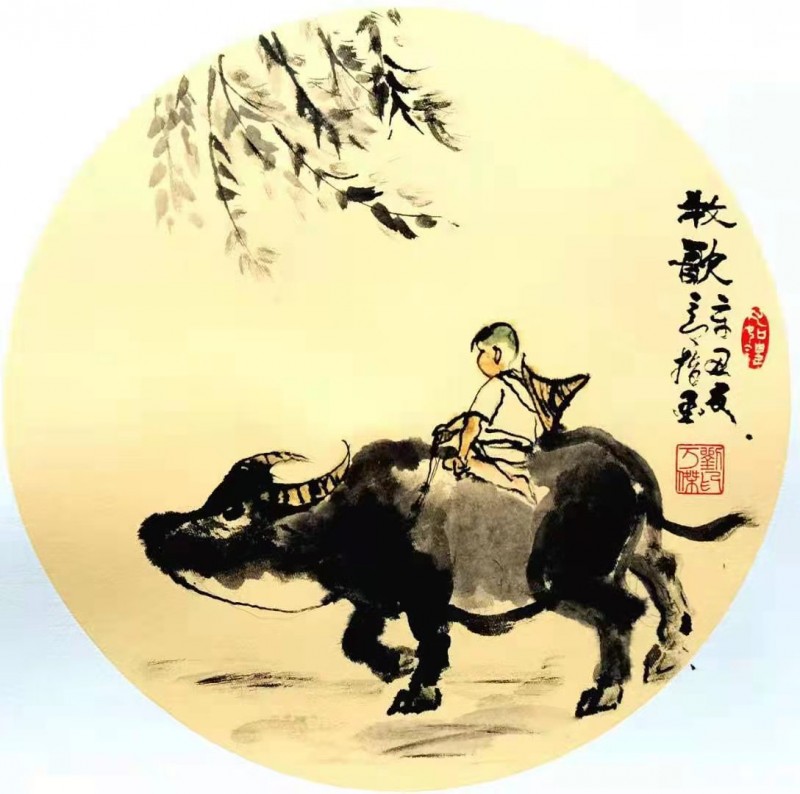 展艺术名人风采，弘万家文化精髓——刘万杰