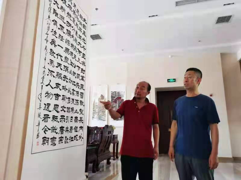 醮墨歌盛世 丹心颂党恩 喜庆建党百年华诞渠英辉书法作品展在京启幕