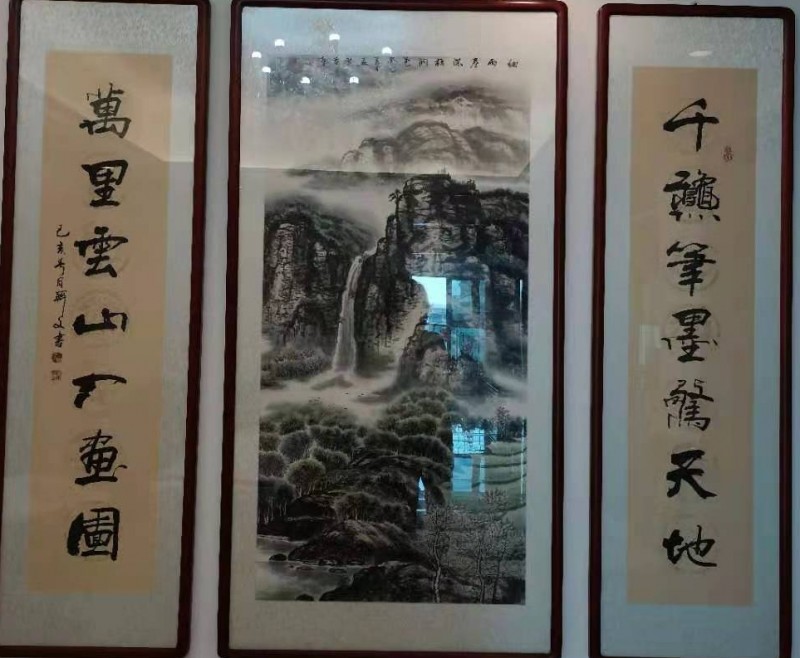 中国楹联学会中宣盛世文化艺术交流中心书画风采展示——杨建明