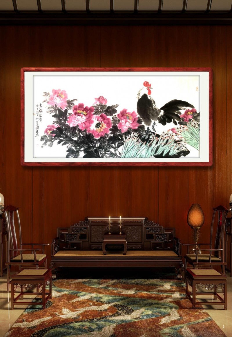 中国楹联学会中宣盛世文化艺术交流中心书画风采展示——李健康