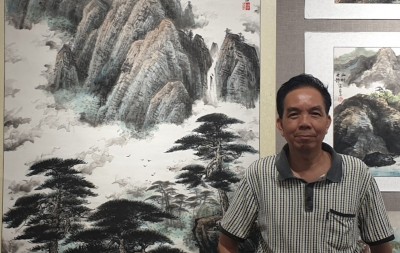 中国楹联学会中宣盛世文化艺术交流中心书画风采展示——梁志刚