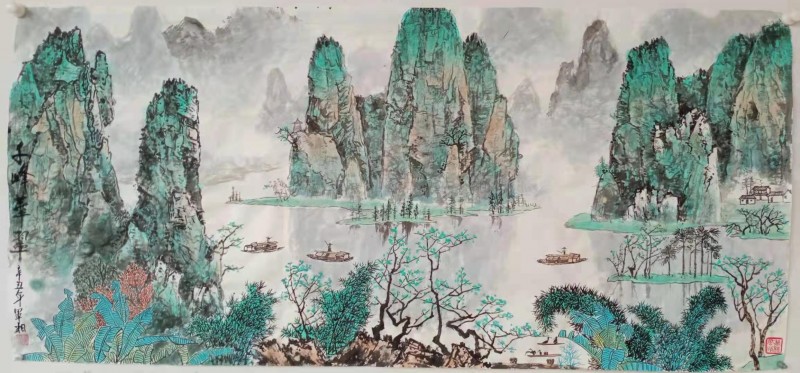 中国楹联学会中宣盛世文化艺术交流中心书画风采展示——卢军相