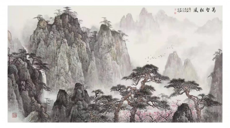中国楹联学会中宣盛世文化艺术交流中心书画风采展示——张钢光