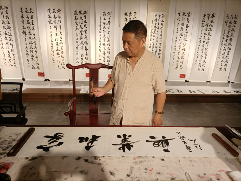  福建省历史名人研究会 举办“庆建党百年·迎中秋国庆” 《金能庸辛丑诗作行书展》