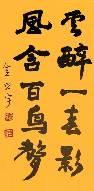 金思宇——中宣盛世国际书画院理事、著名书画家