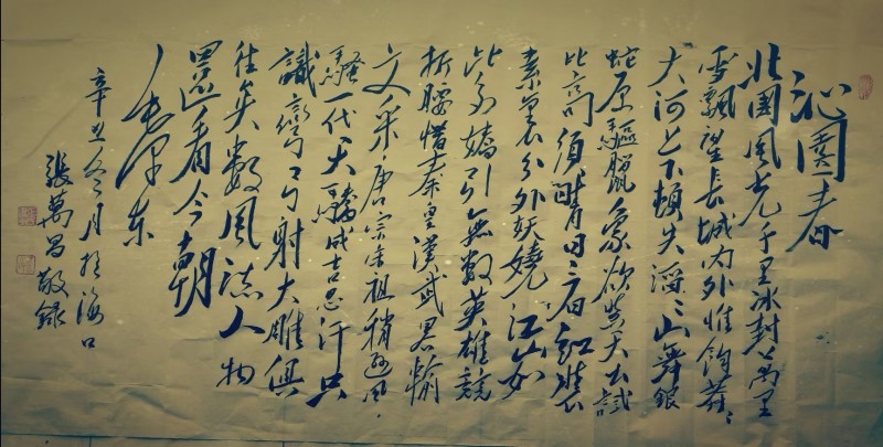 張万昌——中宣盛世国际书画院会员、著名书画家