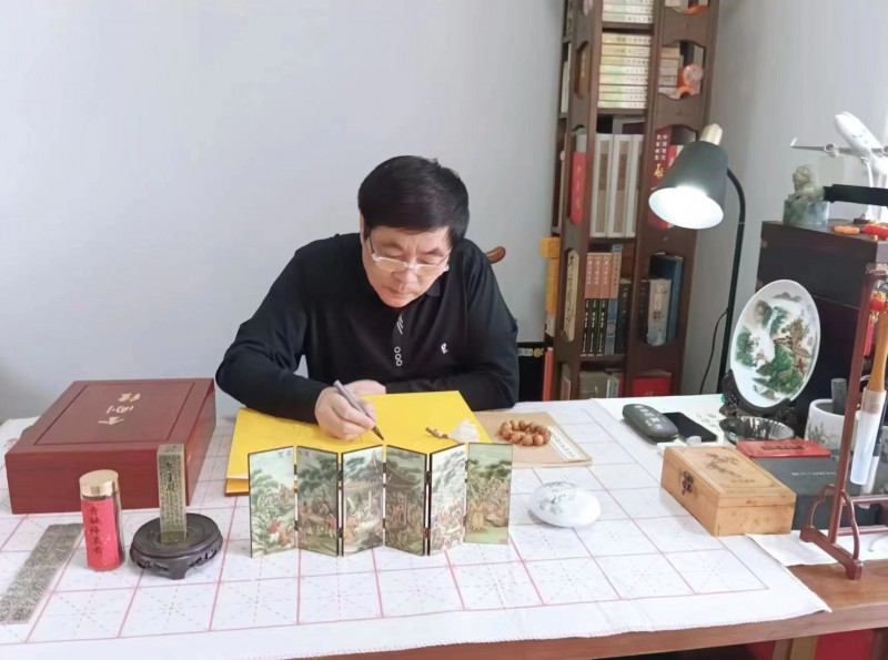 杨立怀——中宣盛世国际书画院研究员、著名书画家