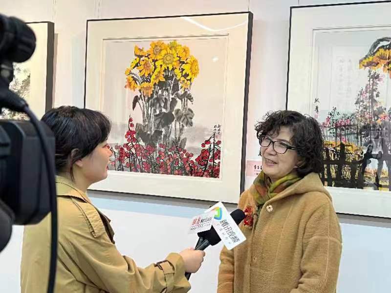 “笔底春风--当代书画名家学术邀请展” 在《中国美术报》社艺术中心开幕