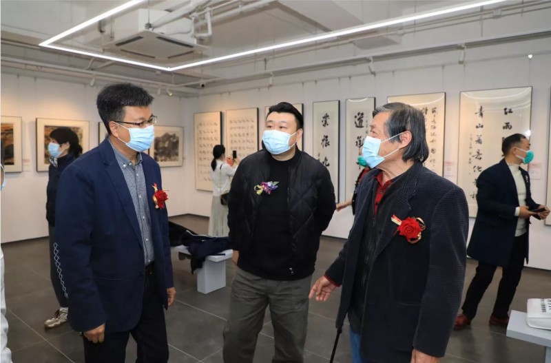 “笔底春风--当代书画名家学术邀请展” 在《中国美术报》社艺术中心开幕