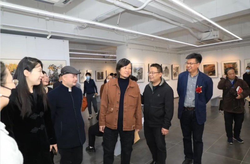 “笔底春风--当代书画名家学术邀请展” 在《中国美术报》社艺术中心开幕