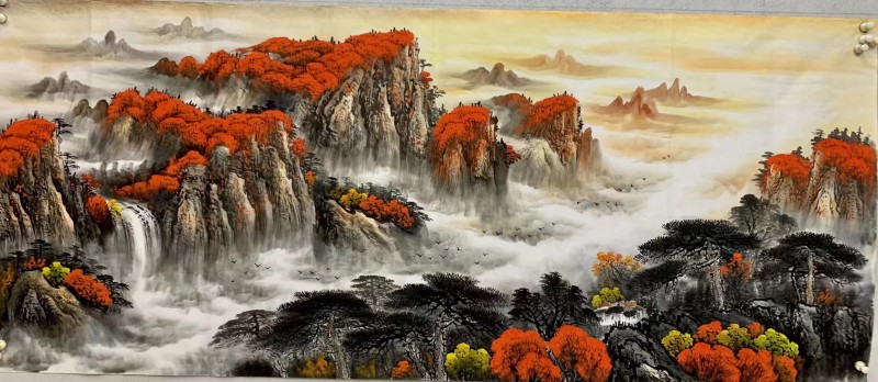 王秀明——中宣盛世国际书画院理事、著名书画家