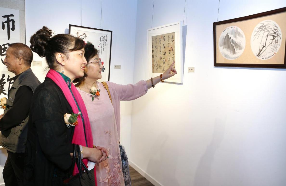 中宣盛世国际书画院上海文化艺术中心成立仪式 暨姚恩滇书画展在上海举办 中宣盛世国际书画院上海文化艺术中心成立仪式 暨姚恩滇书画展在上海举办