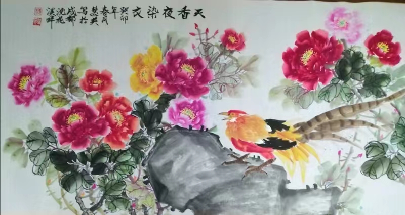 蒋慧英——中宣盛世国际书画院常务理事、著名书画家
