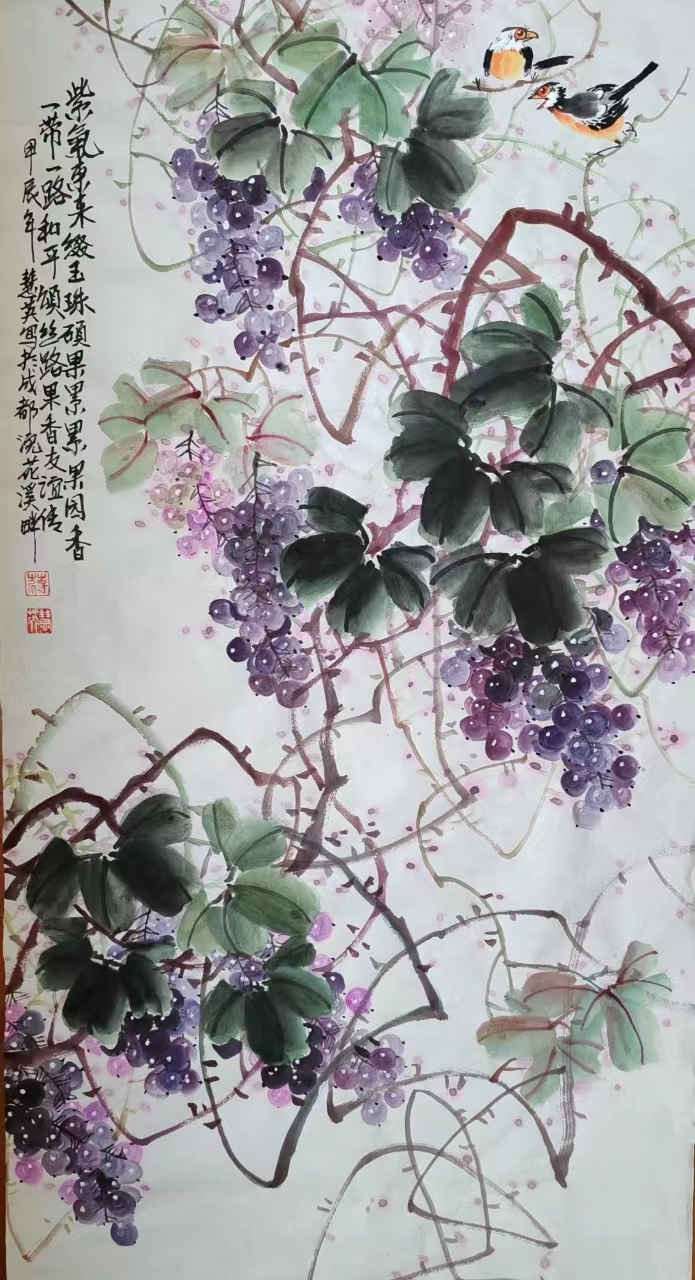 蒋慧英——中宣盛世国际书画院常务理事、著名书画家