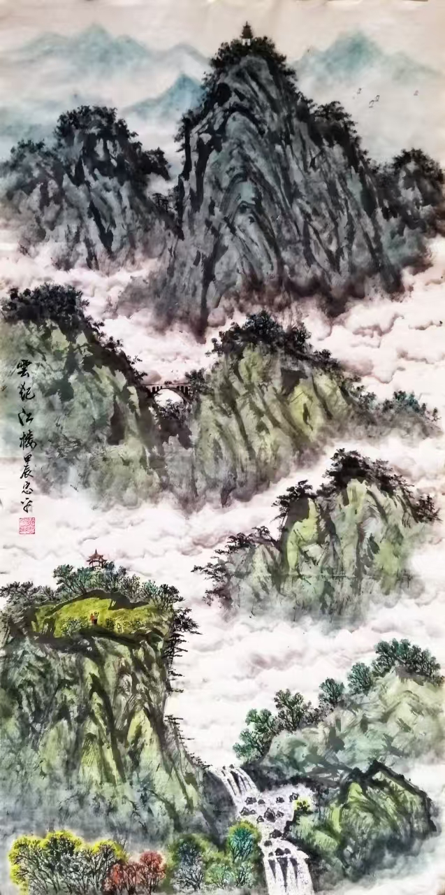 黄忠平——中宣盛世国际书画院会员、著名书画家